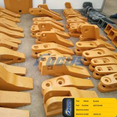 Backhoe Loader Spare Parts  WZ30-25 Bucket 400700448 ZL20A.14-1